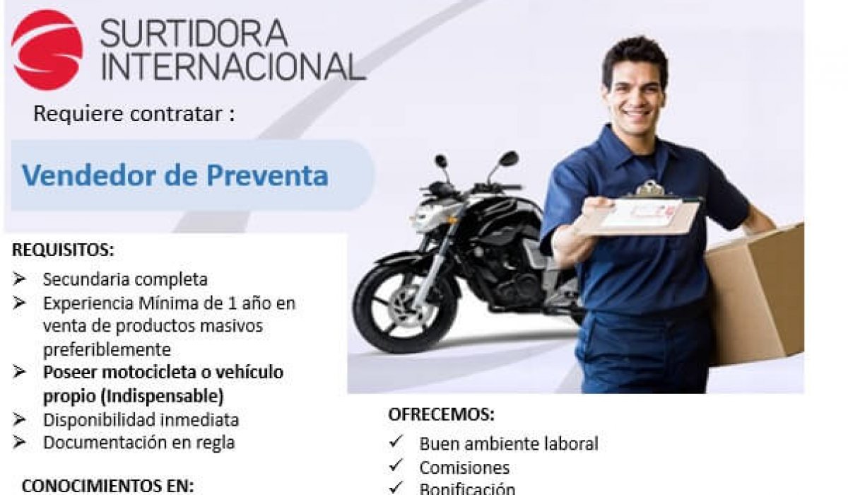 Vendedor de preventa